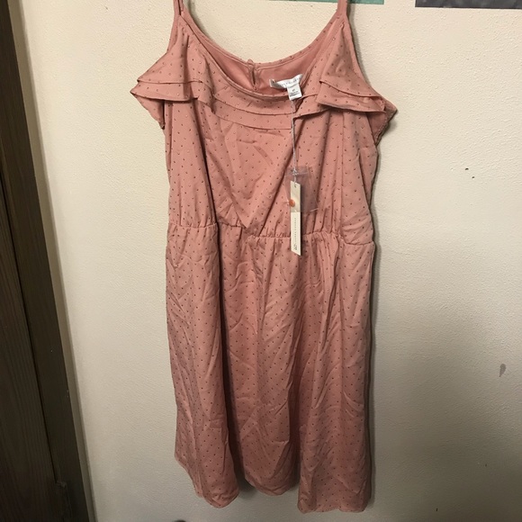 LC Lauren Conrad blush pink size 12 dress NWT! - Picture 7 of 8